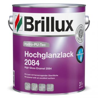 Brillux Hydro-PU-Tec Hochglanzlack 2084 weiß 3,0 Lt 