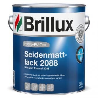 Brillux Hydro-PU-Tec Seidenmattlack 2088 weiß 750ml 750ml