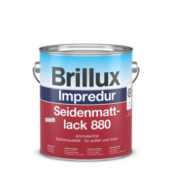 Brillux Impredur Seidenmattlack 880 3,0 Lt weiß 3,0 Lt | weiß