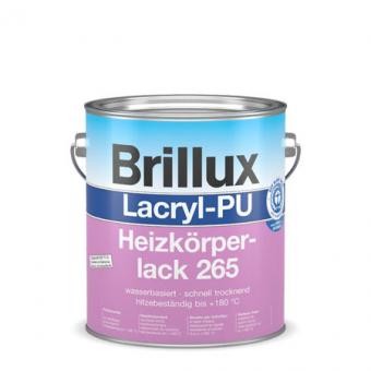 Brillux Lacryl-PU Heizkörperlack 265 weiß 750ml 750ml