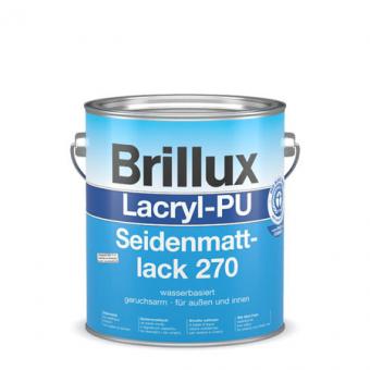 Brillux Lacryl-PU Seidenmattlack 270 weiß 375ml 375ml
