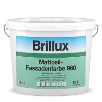 Brillux Mattosil Fassadenfarbe 960 15,0 Lt weiß 