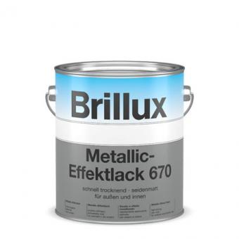 Brillux Metallic-Effektlack 670 3,0 Lt DB 703 dunkelgrau 3,0 Lt DB 703 dunkelgrau