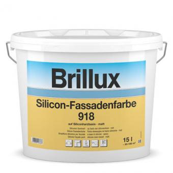 Brillux Silicon Fassadenfarbe 918 15,0 Lt weiß 15,0 Lt weiß