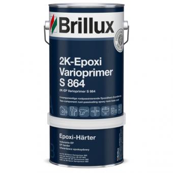 Brillux 2K-Epoxi-Varioprimer 865 1,0kg RAL 7035 lichtgrau 1,0kg | RAL 7035 lichtgrau