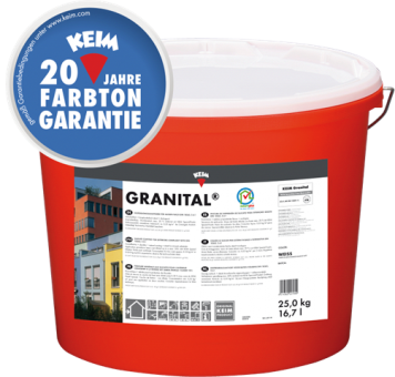 Keim Granital Fassadenfarbe 2,5 Kg getönt Pg.2 2,5 Kg getönt Pg.2
