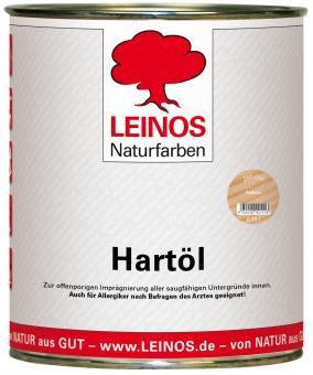 Leinos Hartöl farbig für innen 750ml 307 Schwarz 750ml | 307 Schwarz