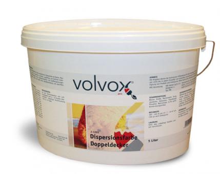 Volvox Dispersionsfarbe Doppeldecker weiß 