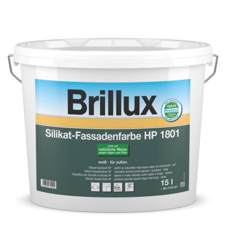 Brillux Silikat-Fassadenfarbe HP 1801 weiß 15,0Lt 15,0Lt